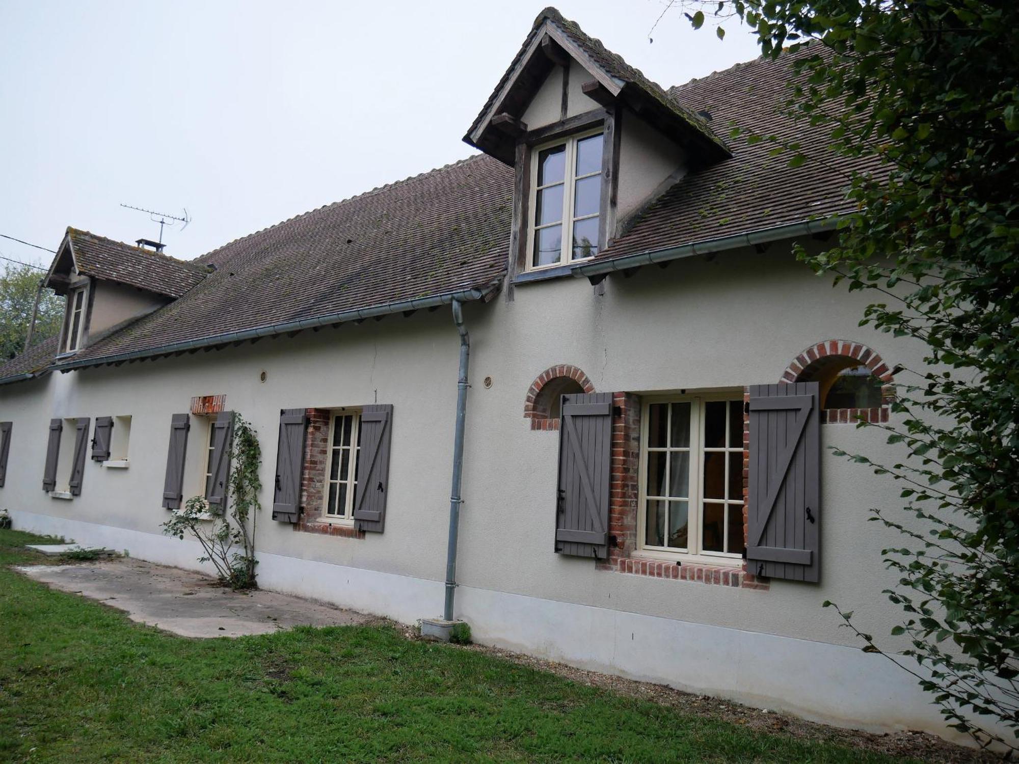 Coullons Ferme Renovee En Sologne Avec Cheminee, Fibre Et Jardin, Proche De Gien Et Sancerre - Fr-1-590-81ヴィラ エクステリア 写真
